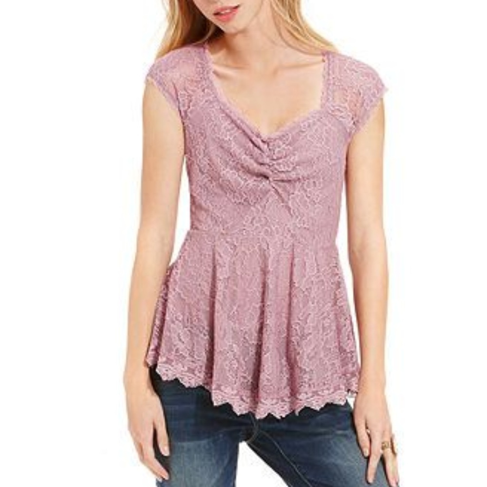 American Rag Peplum Top